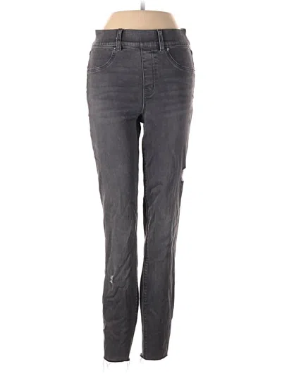 Pre-owned Spanx Jeans In Gray