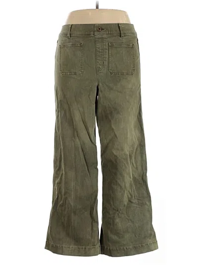 Pre-owned Spanx Jeans In Green