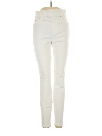 Pre-owned Spanx Jeans In Ivory