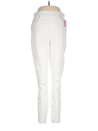 Pre-owned Spanx Jeans In Ivory