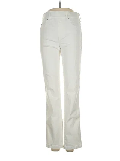 Pre-owned Spanx Jeans In Ivory