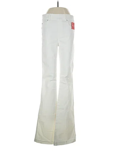 Pre-owned Spanx Jeans In Ivory