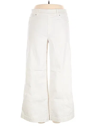 Pre-owned Spanx Jeans In White