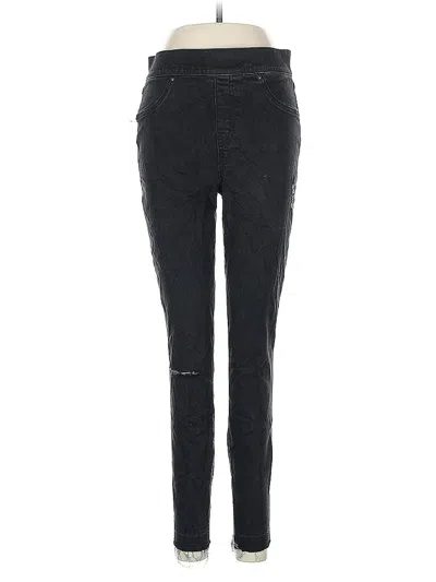 Pre-owned Spanx Jeggings In Black