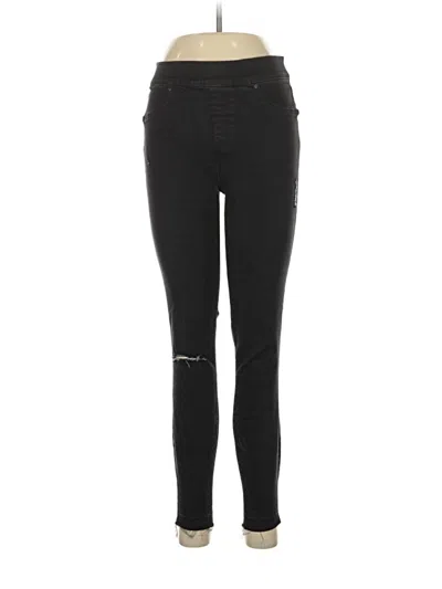 Pre-owned Spanx Jeggings In Black