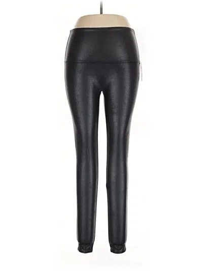 Spanx Faux Leather Leggings In Black In Multi