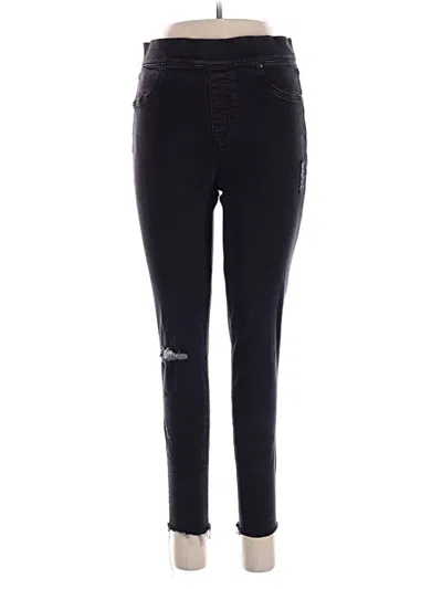 Pre-owned Spanx Jeggings In Black