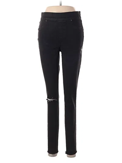 Pre-owned Spanx Jeggings In Black