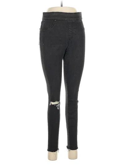 Pre-owned Spanx Jeggings In Black
