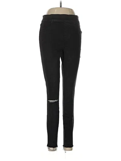 Pre-owned Spanx Jeggings In Black