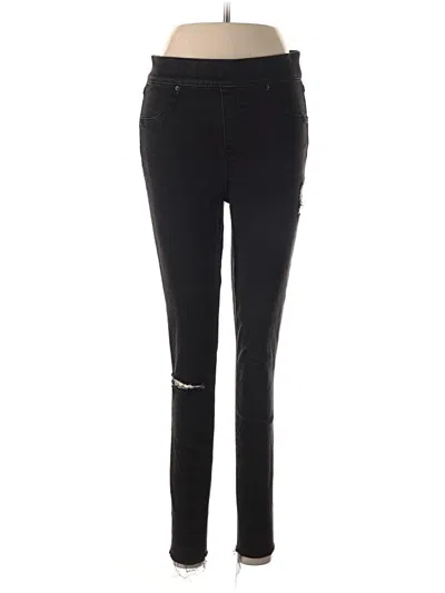 Pre-owned Spanx Jeggings In Black