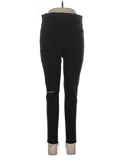 Pre-owned Spanx Jeggings In Black