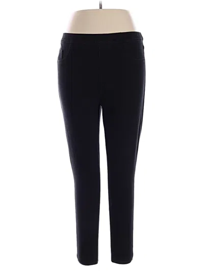Pre-owned Spanx Jeggings In Black