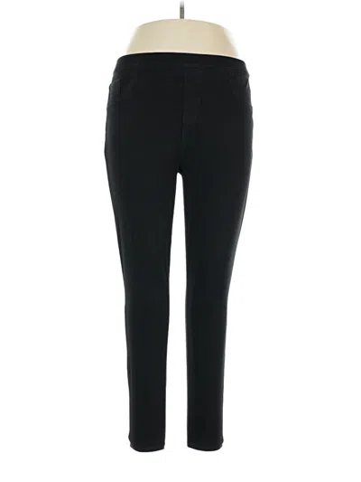 Pre-owned Spanx Jeggings In Black