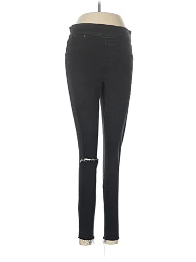 Pre-owned Spanx Jeggings In Black