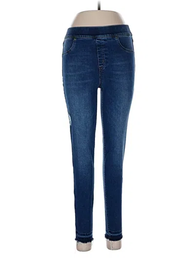 Pre-owned Spanx Jeggings In Blue