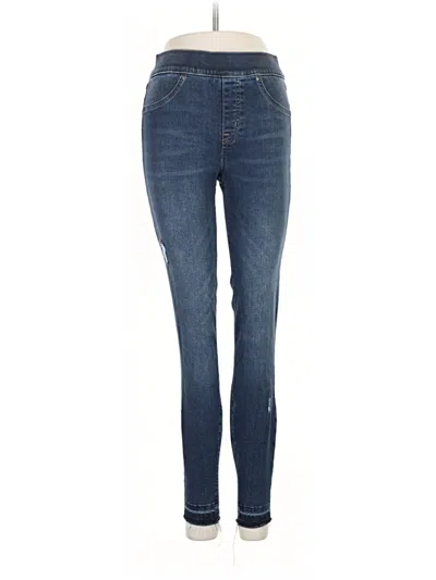 Pre-owned Spanx Jeggings In Blue