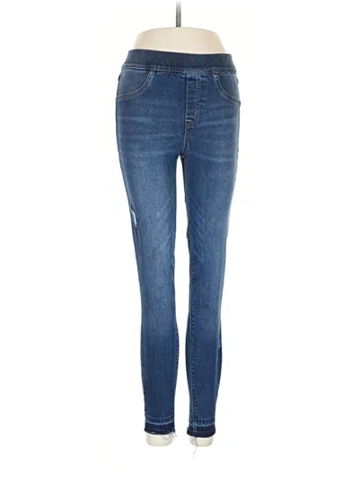 Pre-owned Spanx Jeggings In Blue