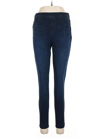 Pre-owned Spanx Jeggings In Blue