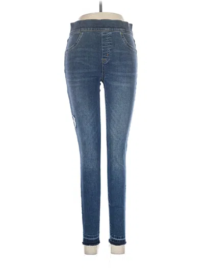 Pre-owned Spanx Jeggings In Blue