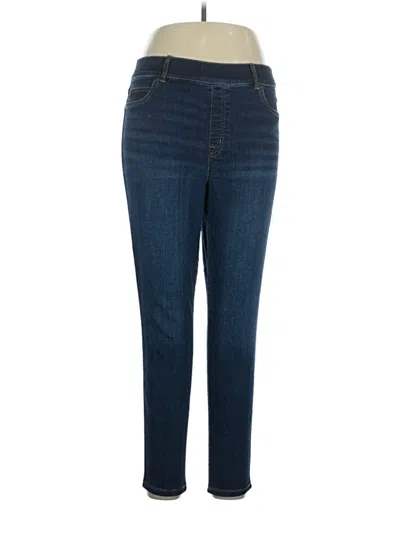 Pre-owned Spanx Jeggings In Blue