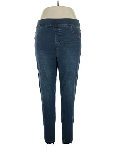 Pre-owned Spanx Jeggings In Blue