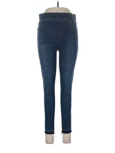 Pre-owned Spanx Jeggings In Blue