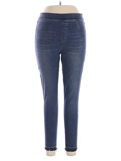 Pre-owned Spanx Jeggings In Blue