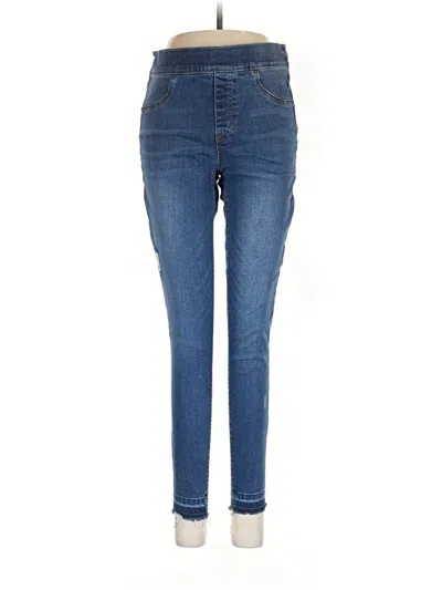 Pre-owned Spanx Jeggings In Blue