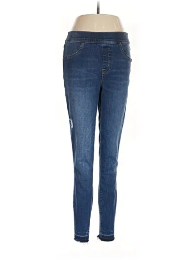 Pre-owned Spanx Jeggings In Blue