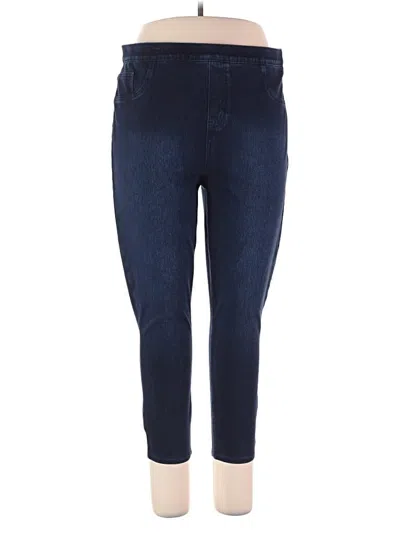 Pre-owned Spanx Jeggings In Blue