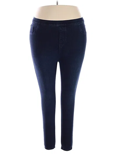 Pre-owned Spanx Jeggings In Blue