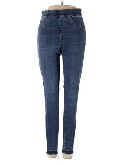 Pre-owned Spanx Jeggings In Blue