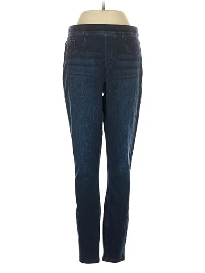 Pre-owned Spanx Jeggings In Blue