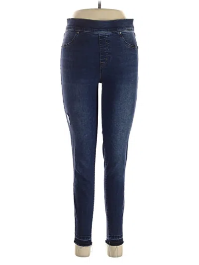 Pre-owned Spanx Jeggings In Blue