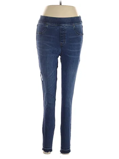 Pre-owned Spanx Jeggings In Blue