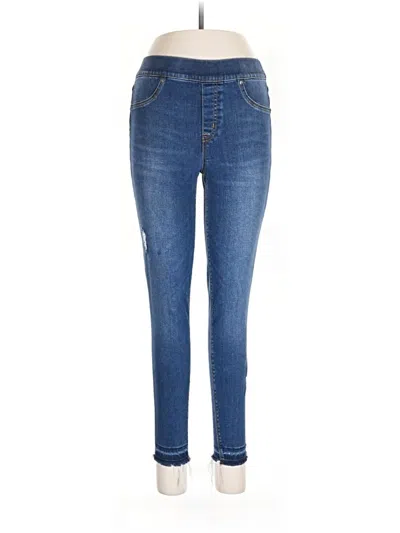 Pre-owned Spanx Jeggings In Blue