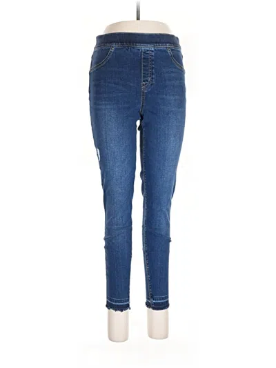 Pre-owned Spanx Jeggings In Blue