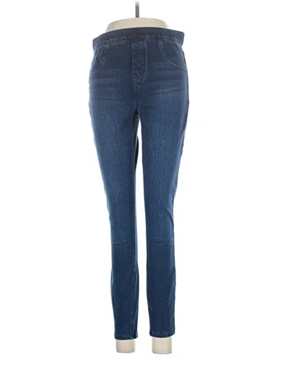 Pre-owned Spanx Jeggings In Blue