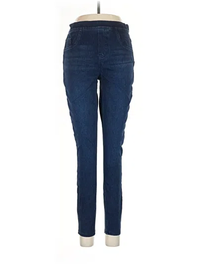 Pre-owned Spanx Jeggings In Blue