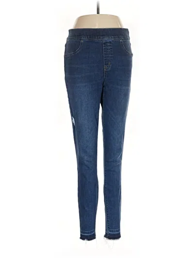 Pre-owned Spanx Jeggings In Blue
