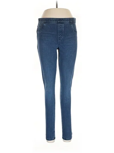 Pre-owned Spanx Jeggings In Blue