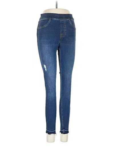 Pre-owned Spanx Jeggings In Blue