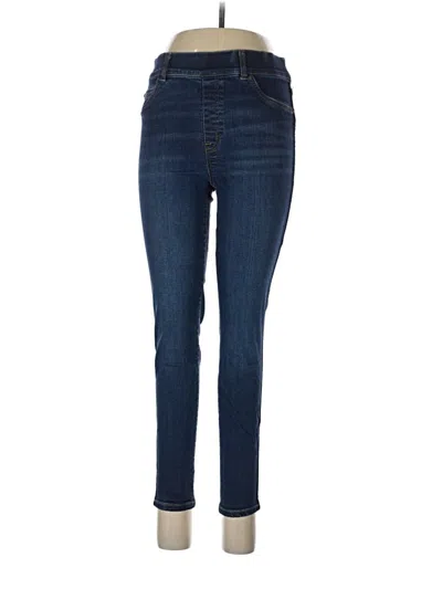 Pre-owned Spanx Jeggings In Blue