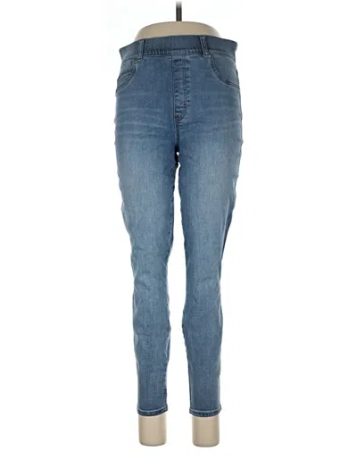 Pre-owned Spanx Jeggings In Blue
