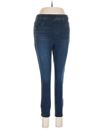 Pre-owned Spanx Jeggings In Blue