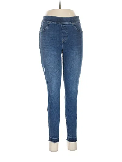 Pre-owned Spanx Jeggings In Blue
