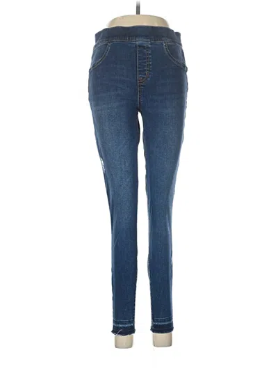 Pre-owned Spanx Jeggings In Blue