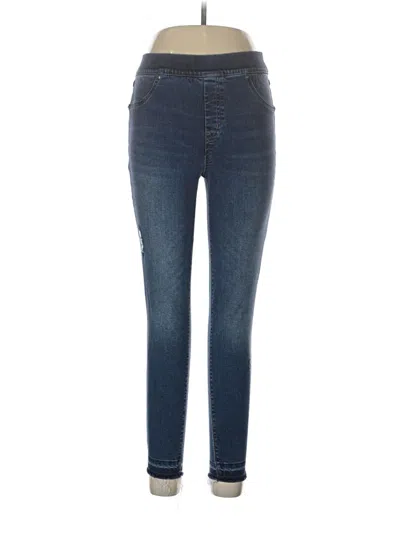 Pre-owned Spanx Jeggings In Blue