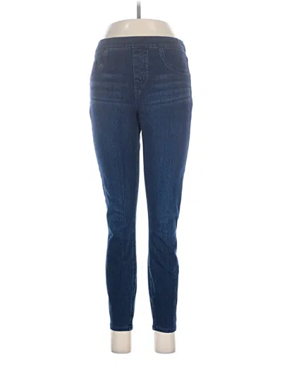 Pre-owned Spanx Jeggings In Blue